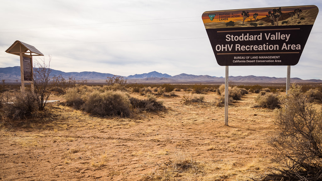 Stoddard Valley OHV Area riding area