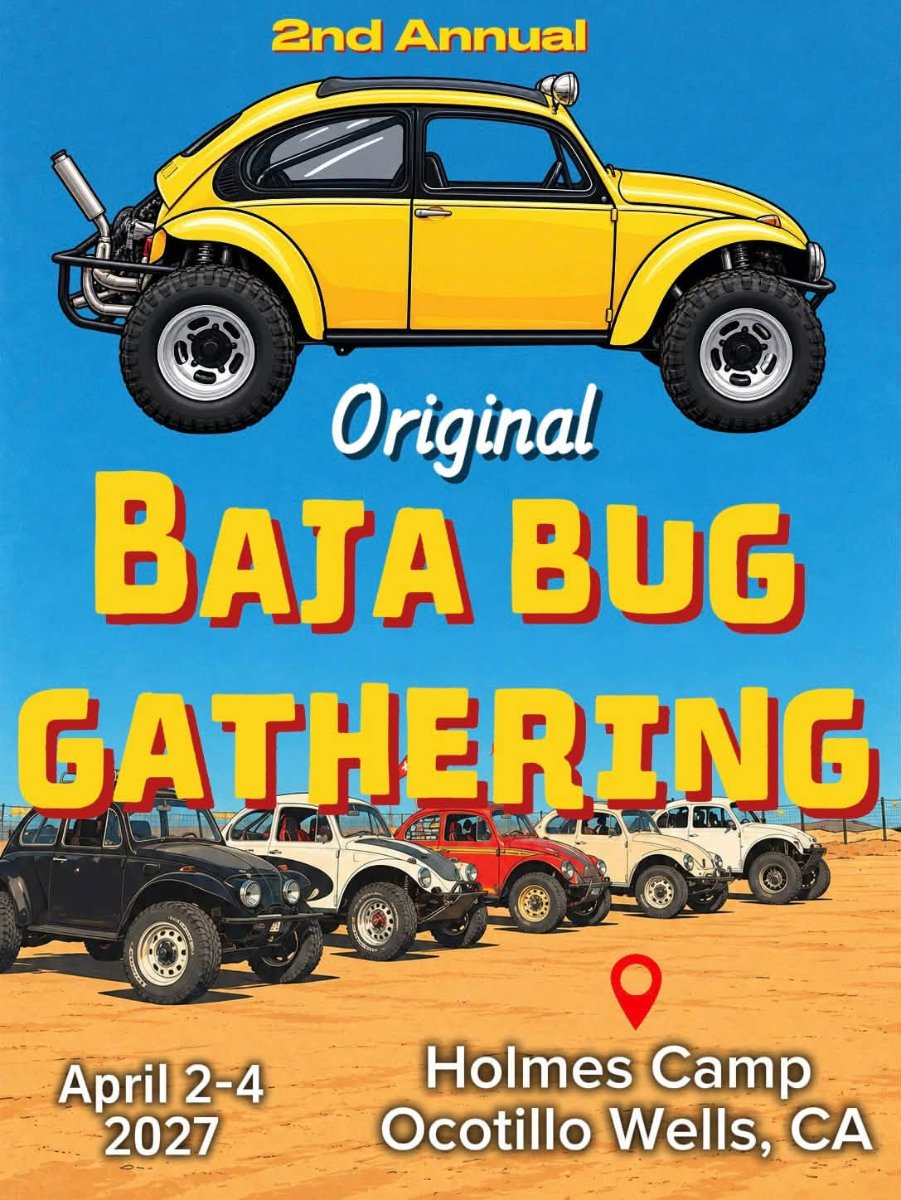 2nd Annual Original Baja Bug Gathering logo