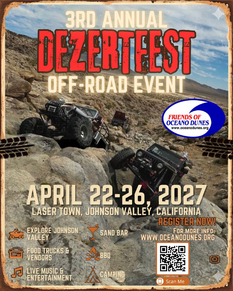 3rd Annual Dezertfest Off Road Event logo