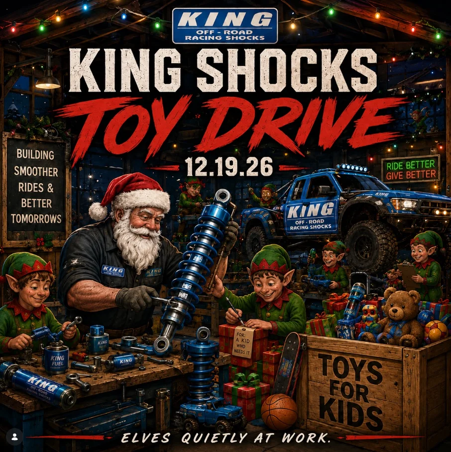 King Shocks Toy Drive logo